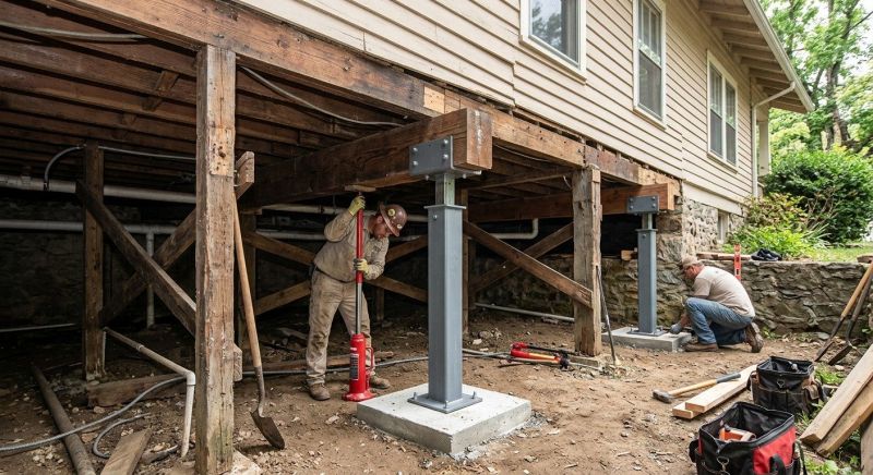 Structural Underpinning in West Sacramento, CA