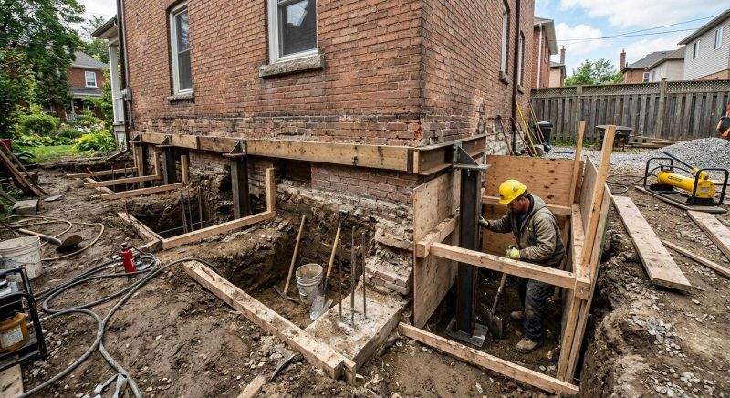 Structural Underpinning in West Sacramento, CA