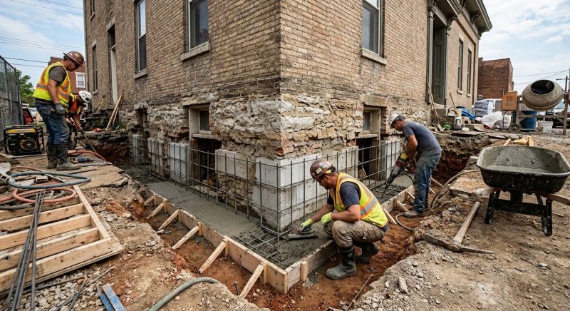 Underpinning Repair in West Sacramento, CA